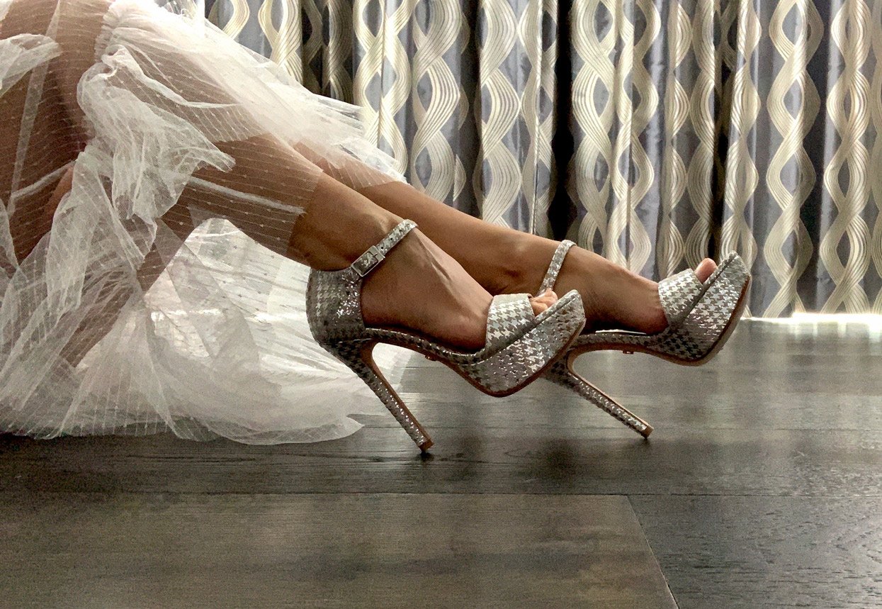 wedding heels for men and women