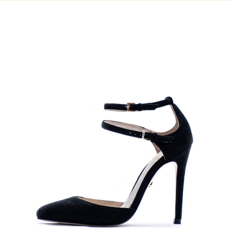 black heels for men and women