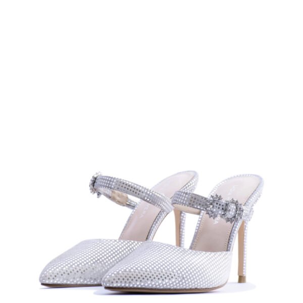 Silver Bridal Shoe Pump heels for men and women