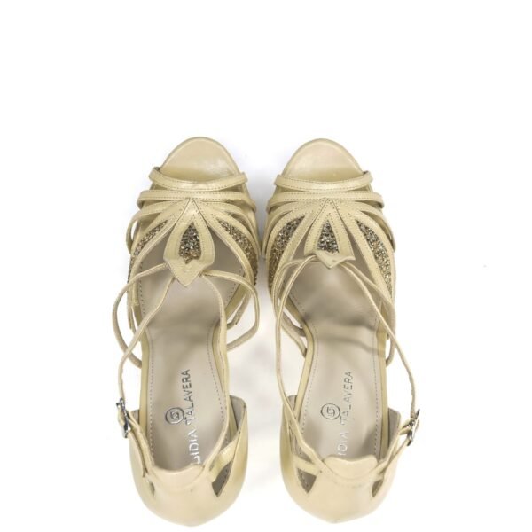 Sparkling Wedding Sandal for wide feet