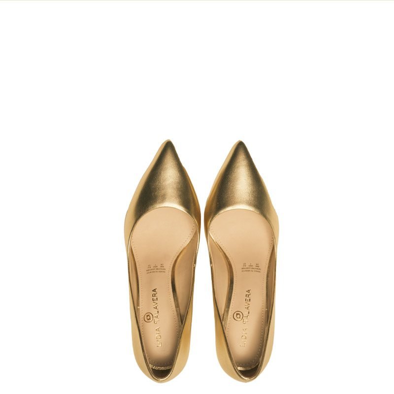 low heel pointed-toe shoes