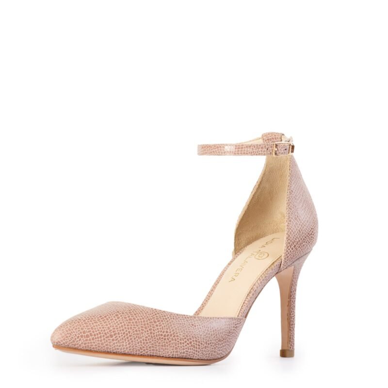Pointed toe wide heels